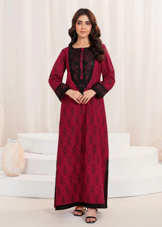 Lawn Embroidered 2Piece Stitched SF-384 (RED)