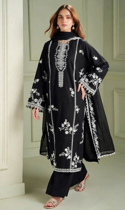 Mareena Embroidered Stitched 3Piece SF- 404