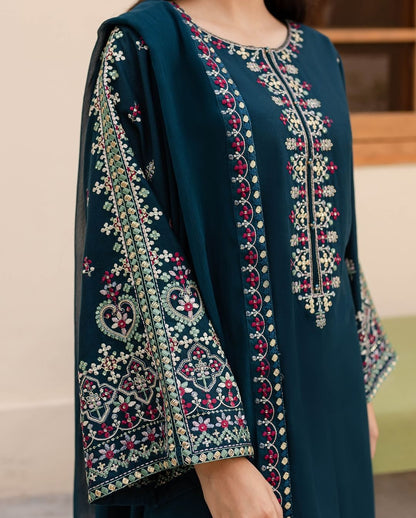 Lawn Embroidered 3Piece SF - 418