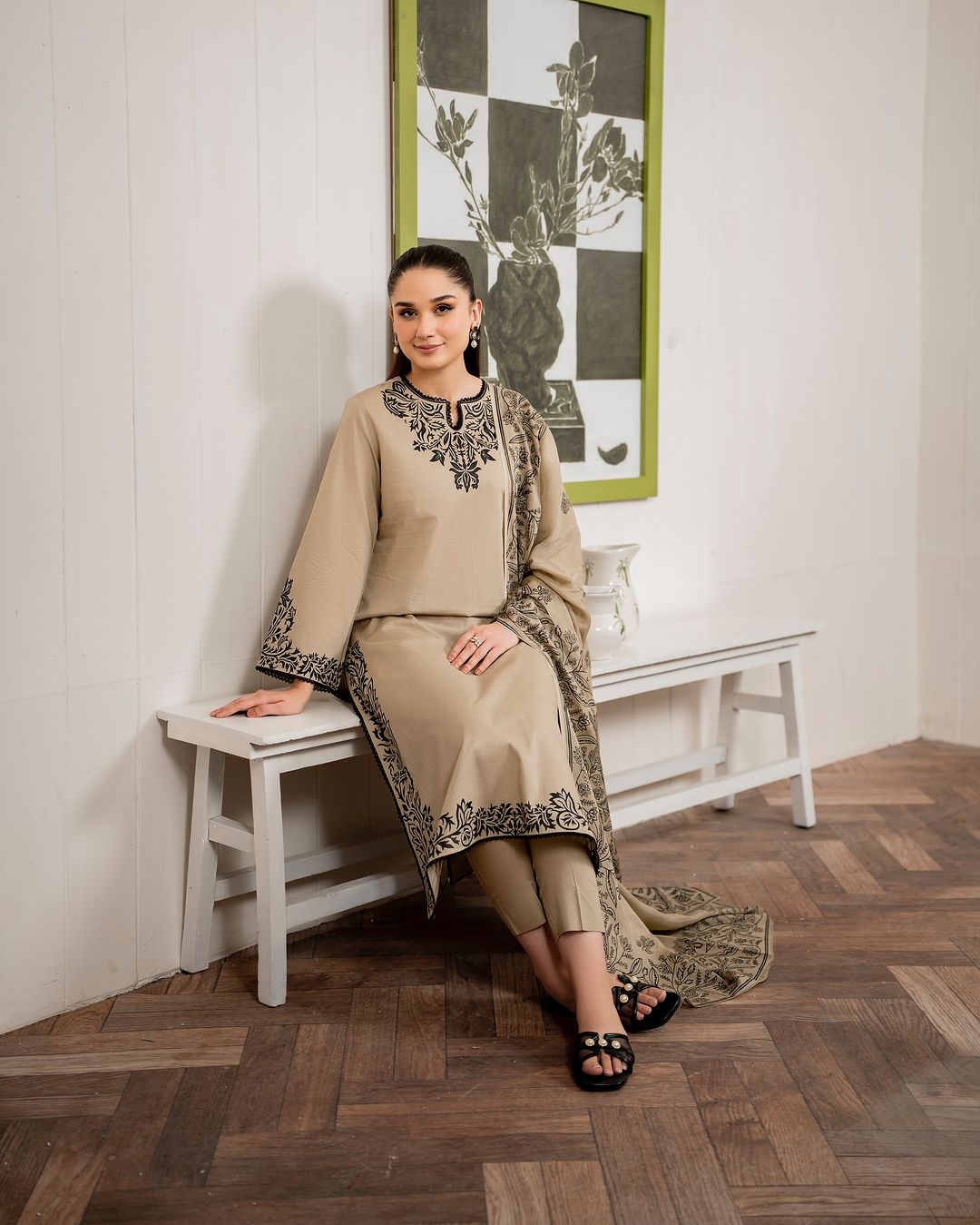 3 PIECE STITCH SCREEN PRINT - 387