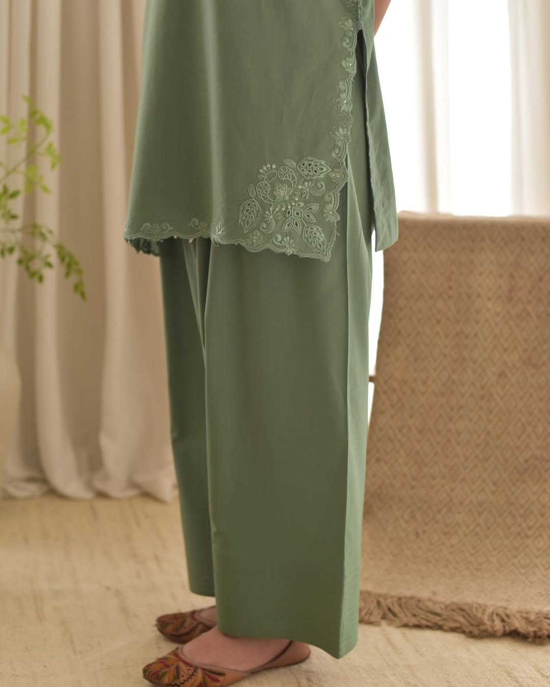 Lawn Embroidered 3Piece Stitched SF - 416