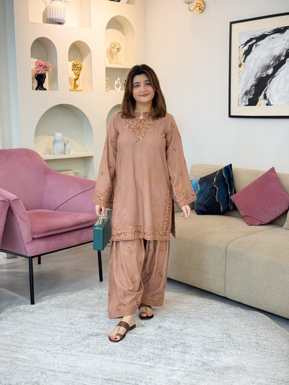 2Piece EMB sindhi (Shirt Length 38)