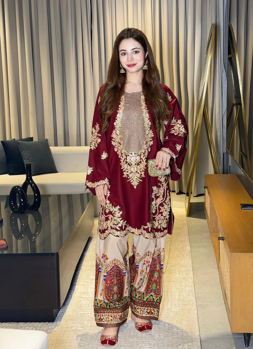 Meroon Bloom Silk 2Piece SF