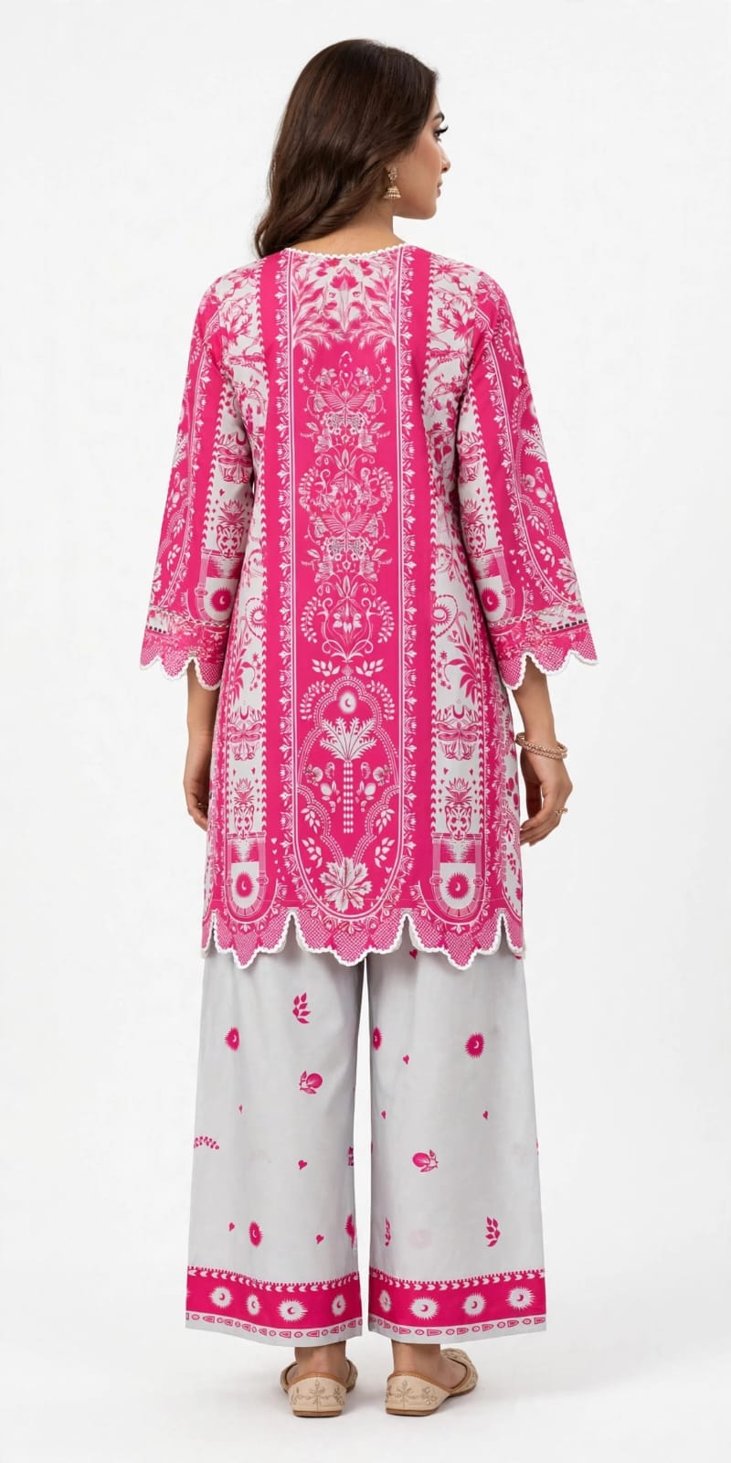 Crepe Silk Stitched 2Piece SF-393