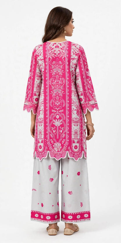 Crepe Silk Stitched 2Piece SF-393