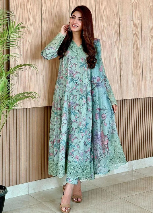 MB - 5132 Luxury Embroidered 3-Piece STUFF
