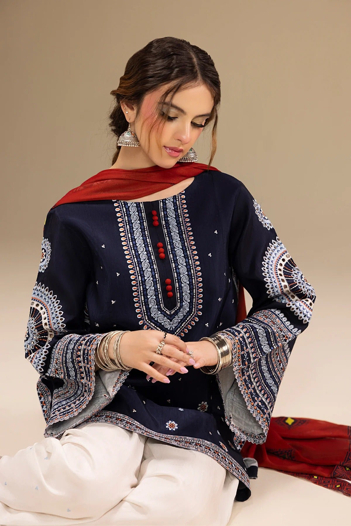 SF -  | Roha  3 Pc Stitched