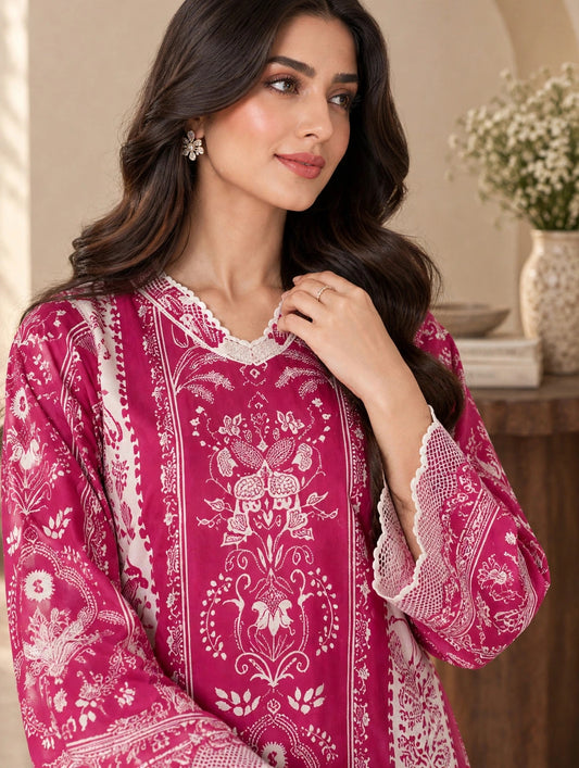 Crepe Silk Stitched 2Piece SF-393